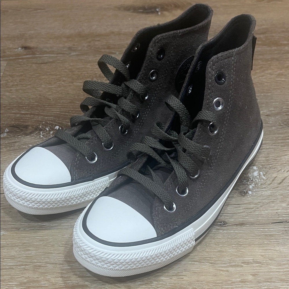 Converse Brown High-Top Sneakers